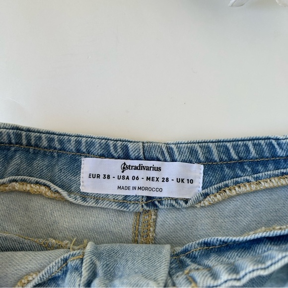 ASOS Stradivarius Denim Skort - Picture 3 of 7